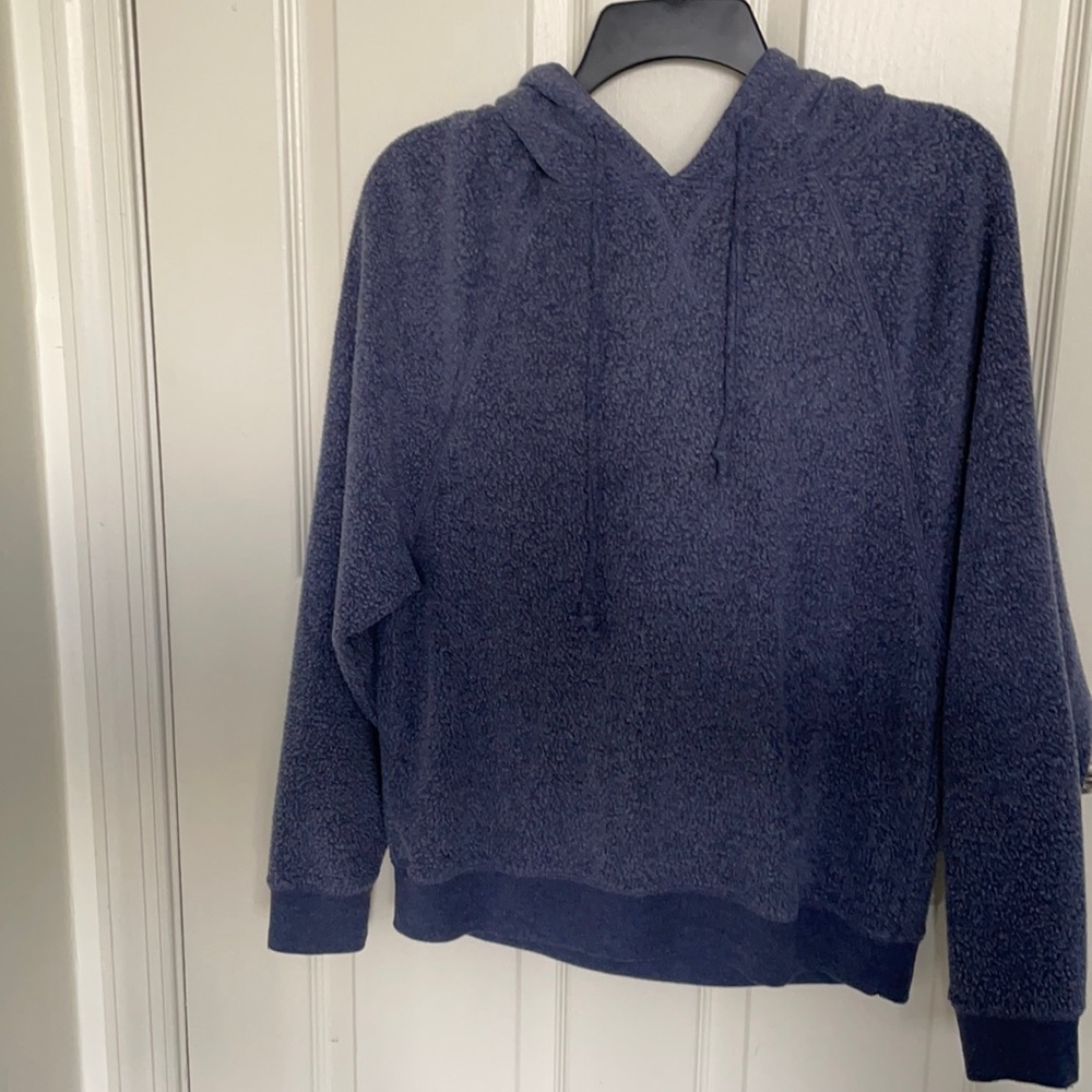 Aerie plush blue sweatshirt